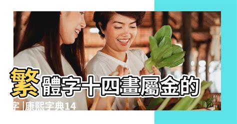 14畫的繁體字